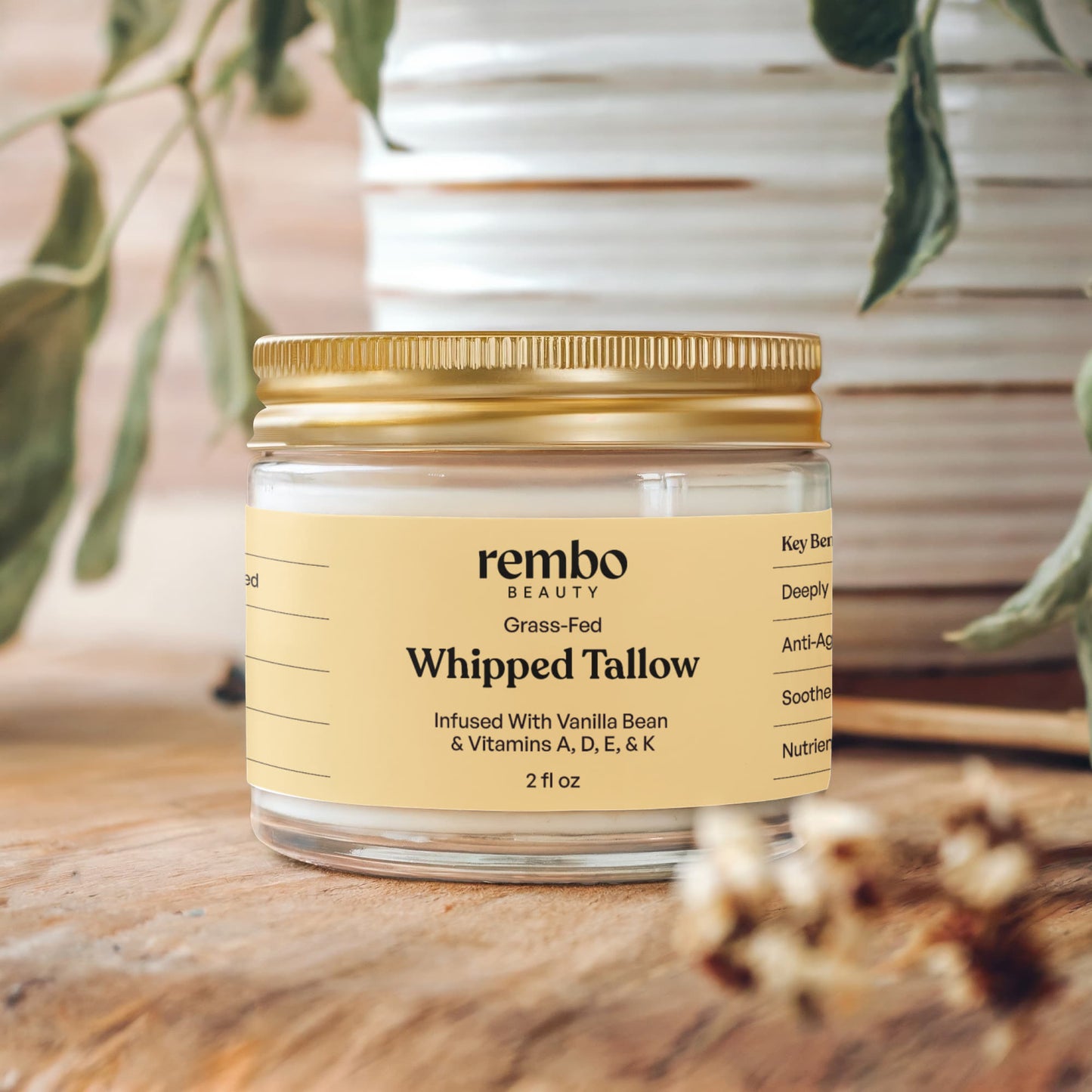 Grass-Fed Whipped Tallow